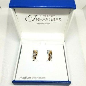 Earrings Rhodium over Brass Classic Treasures